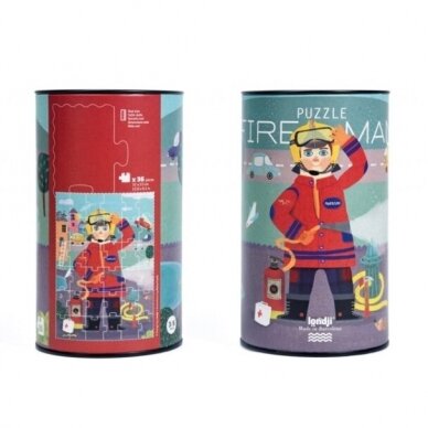 Puzzle FIREMAN, 3-6 m.