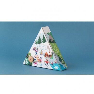 Reversible puzzle LET'S GO TO THE MOUNTAIN, 3+ y. 4