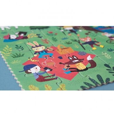 Reversible puzzle LET'S GO TO THE MOUNTAIN, 3+ y. 5